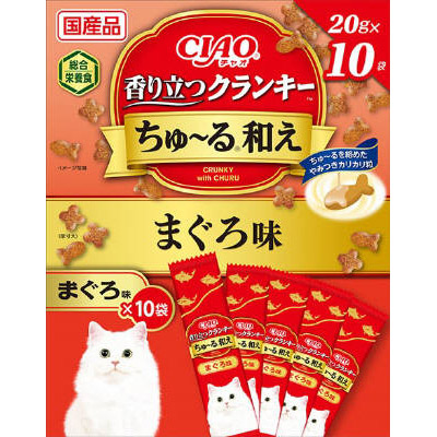 CIAO香り立つクランキーちゅ-る和え まぐろ　200g