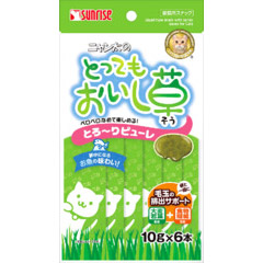 ニャン太のとってもおいし草　とろ～りピューレ　１０ｇｘ６本　６本