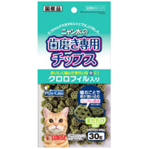 ニャン太の歯磨き専用チップス　クロロフィル入り　３０ｇ　３０ｇ