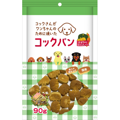コックパンかぼちゃにんじん味　90g