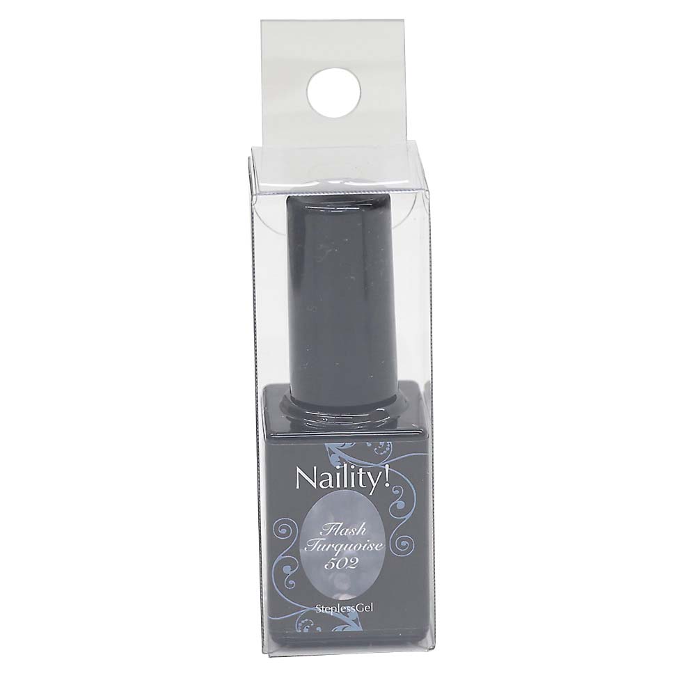 Ｎａｉｌｉｔｙ！ステップレスジェル　５０２　フラッシュターコイズ　７ｇ