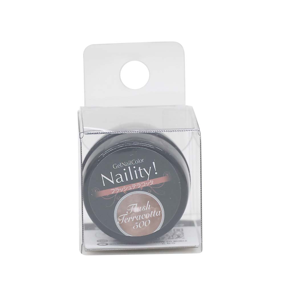 Ｎａｉｌｉｔｙ！ジェルネイルカラー　５００　フラッシュテラコッタ　４ｇ