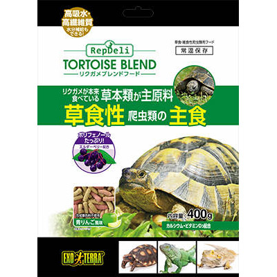 ＧＥＸ　ＲｅｐＤｅｌｉ　リクガメブレンドフード４００ｇ