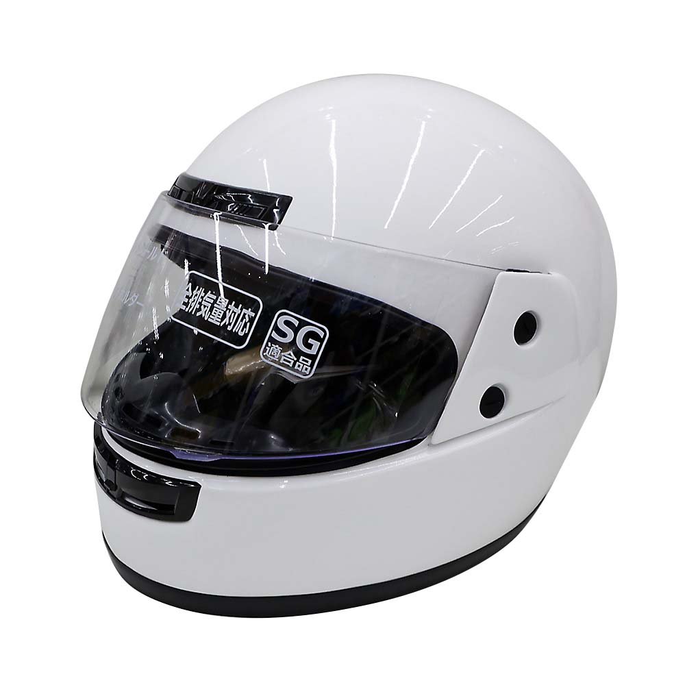シールドツキハーフヘルメットLL RE41MATBKLL