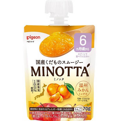 くだものスムージー　ＭＩＮＯＴＴＡ温州みかんミックス
