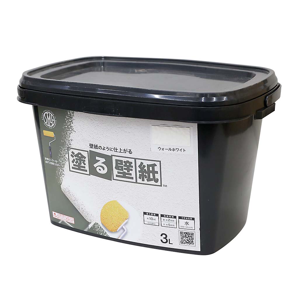塗る壁紙　ウォールホワイト　３Ｌ