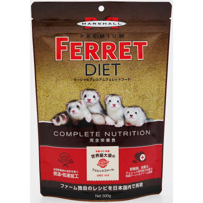 マーシャル　プレミアムフェレットフード　国産品５００ｇ