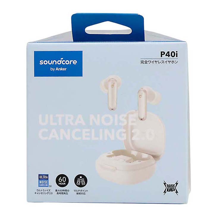 ANKER Soundcore P40i オフホワイト 
