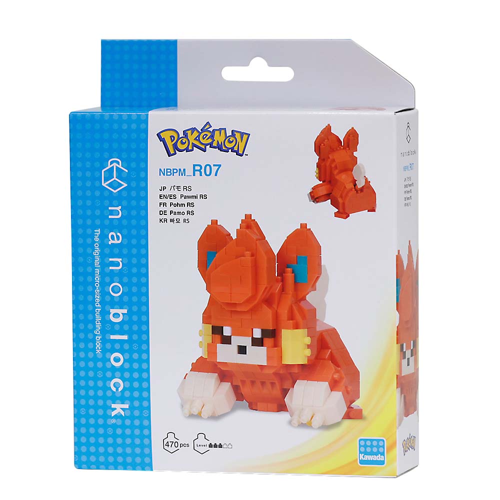 ナノブロック　ポケモン　パモＲＳ　ＮＢＰＭ－Ｒ０７