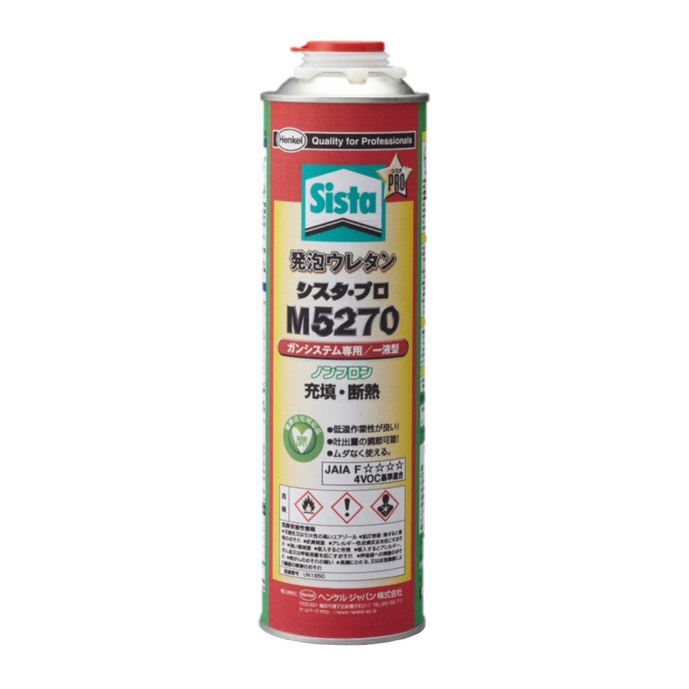 シスタ 発泡ウレタンガン使用タイプ　750ml M5270