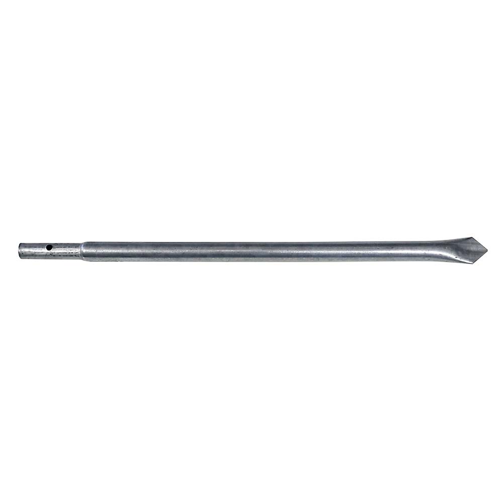 【新品】単管杭 黒 φ48.6mm 長さ1.5m 単管杭 外径48.6mm×厚さ2.4mm×長さ1.5M 【5本セット】 自在に