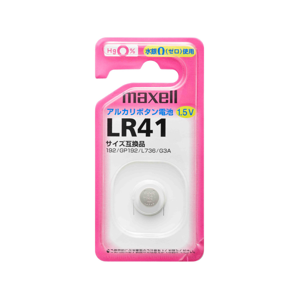 アルカリボタン電池　LR41 1BS