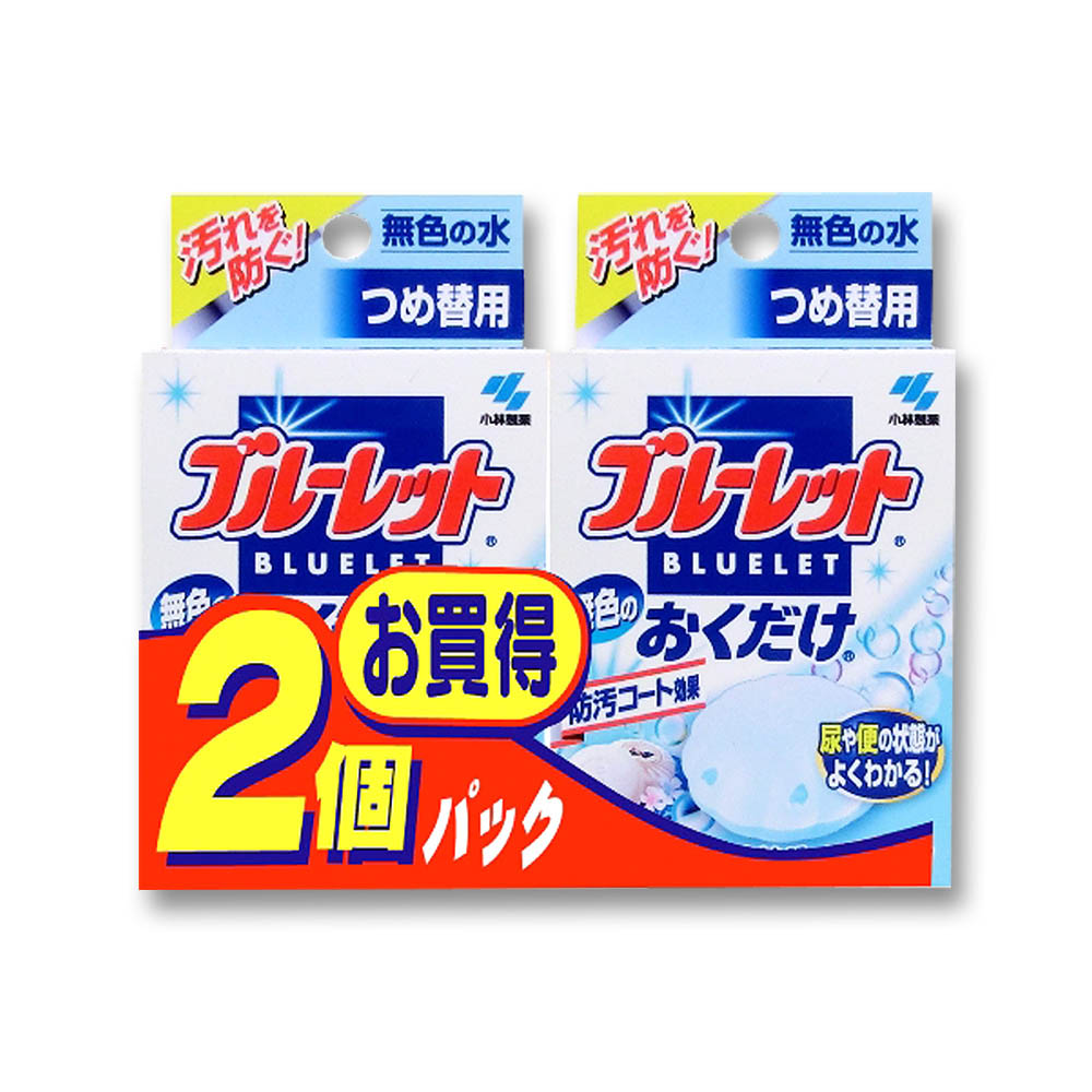 トイレ 無色のブルーレットおくだけ ソープの香り つめかえ 25g 2個パック ジョイフル本田 店舗受取サービス