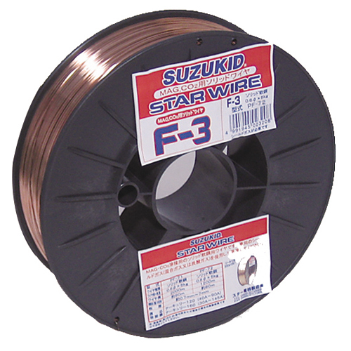 F-3 ソリッドガスワイヤ軟鋼用　0.8φx5kg