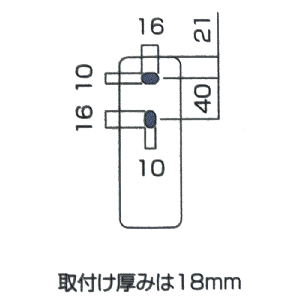 ホスクリーン壁付用 HKL-65-LB　ライトブロンズ