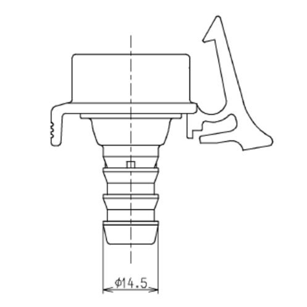 二層式洗濯機用継手 TH277　TH277
