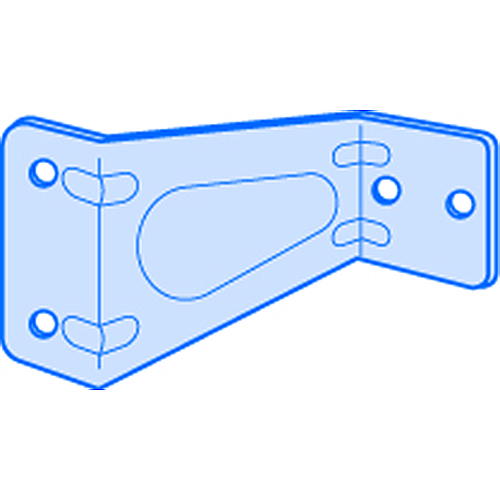 G型用壁付金具　ブロンズ