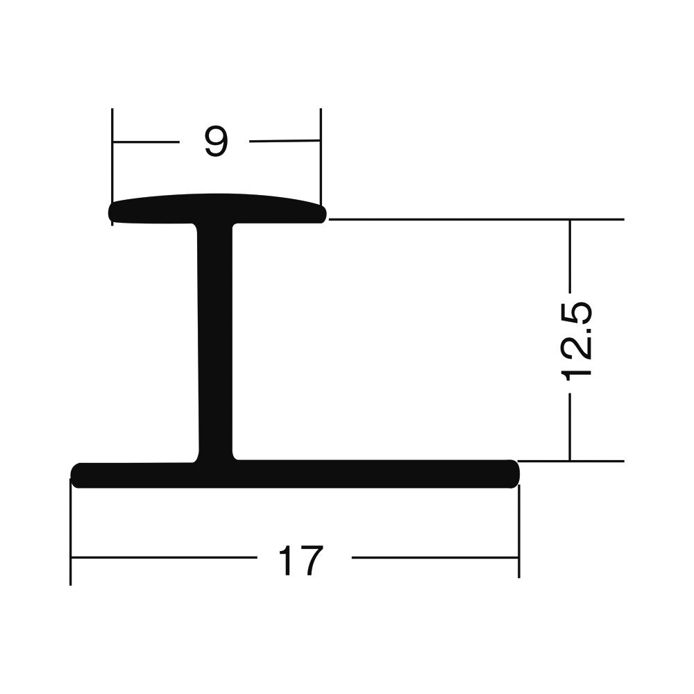 ジョイナー12.5 白 エ　1820mm