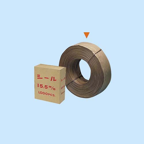 紙バンド 茶 15.5mm 約4.5kg　約400m