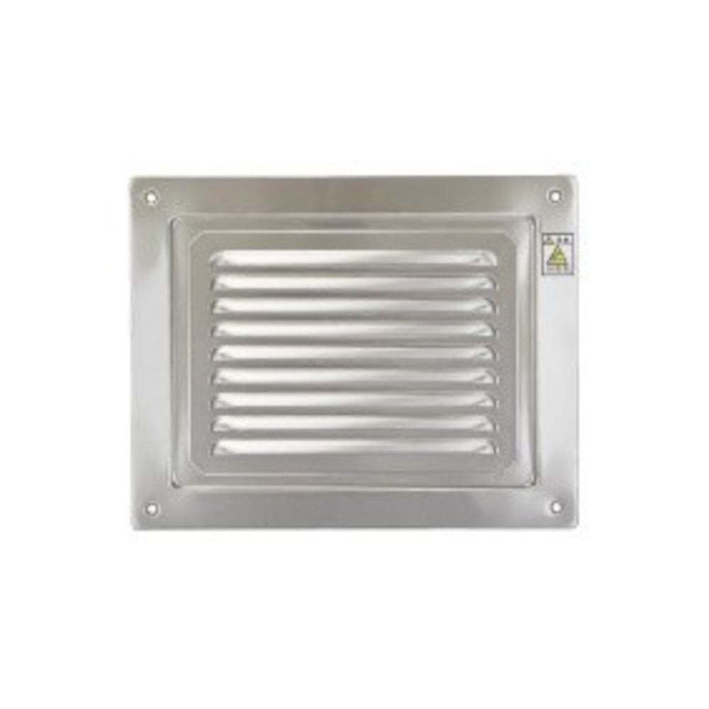 ステンレスドア用ガラリ　150×200S