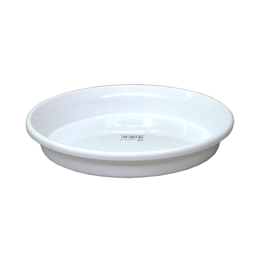 鉢皿F型　8号 ホワイト