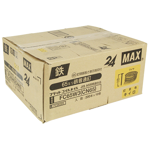 連結釘　ＣＮ釘　ＦＣ６５Ｗ３　２ｘ４