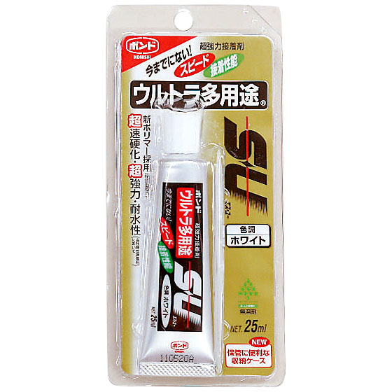 ボンド　ウルトラ多用途Ｓ・Ｕ　ホワイト　２５ml