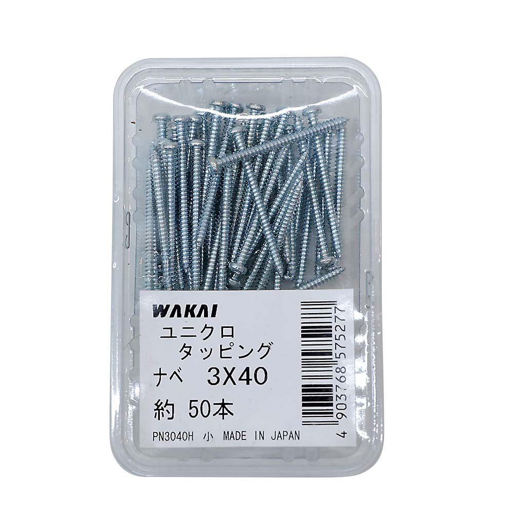 ユニクロ　なべタッピング　＋　３ｘ４０ｍｍ　５０本