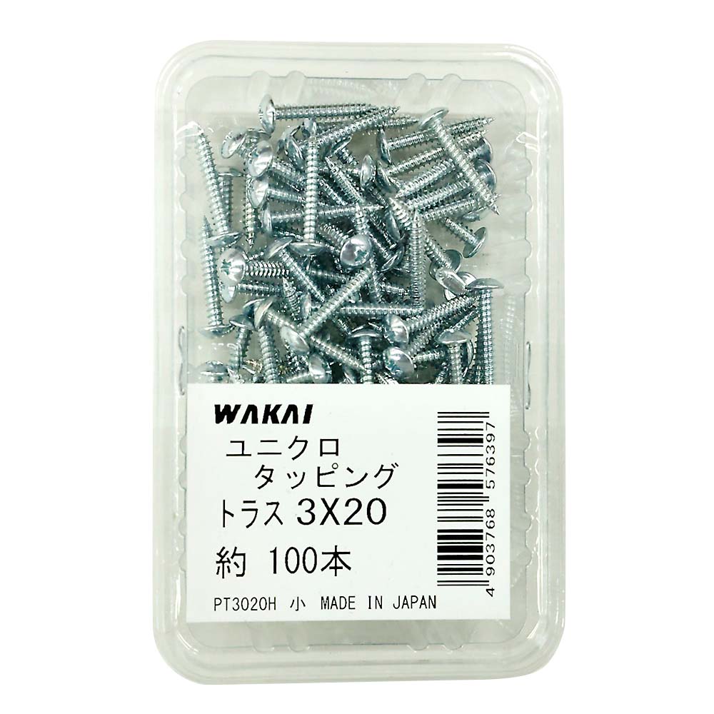 ユニクロ　トラスタッピング　３ｘ２０ｍｍ　１００本