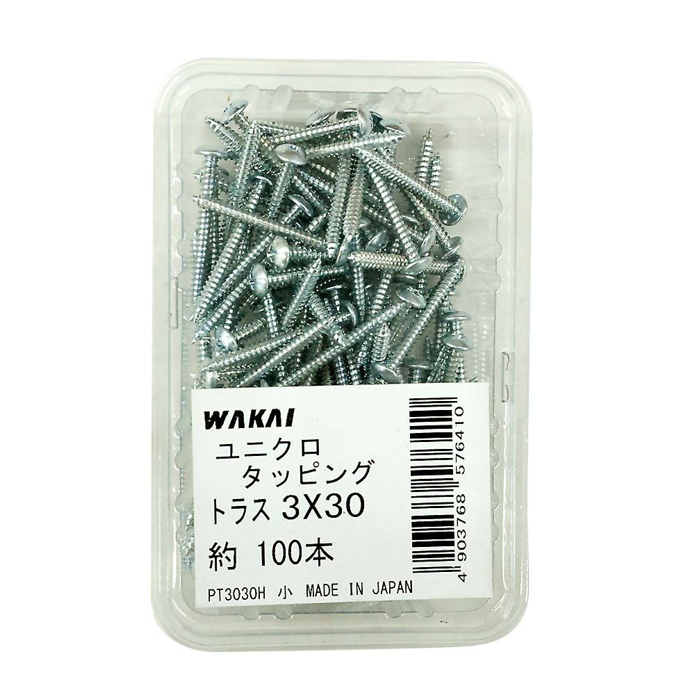 ユニクロ　トラスタッピング　＋　３ｘ３０ｍｍ　１００本
