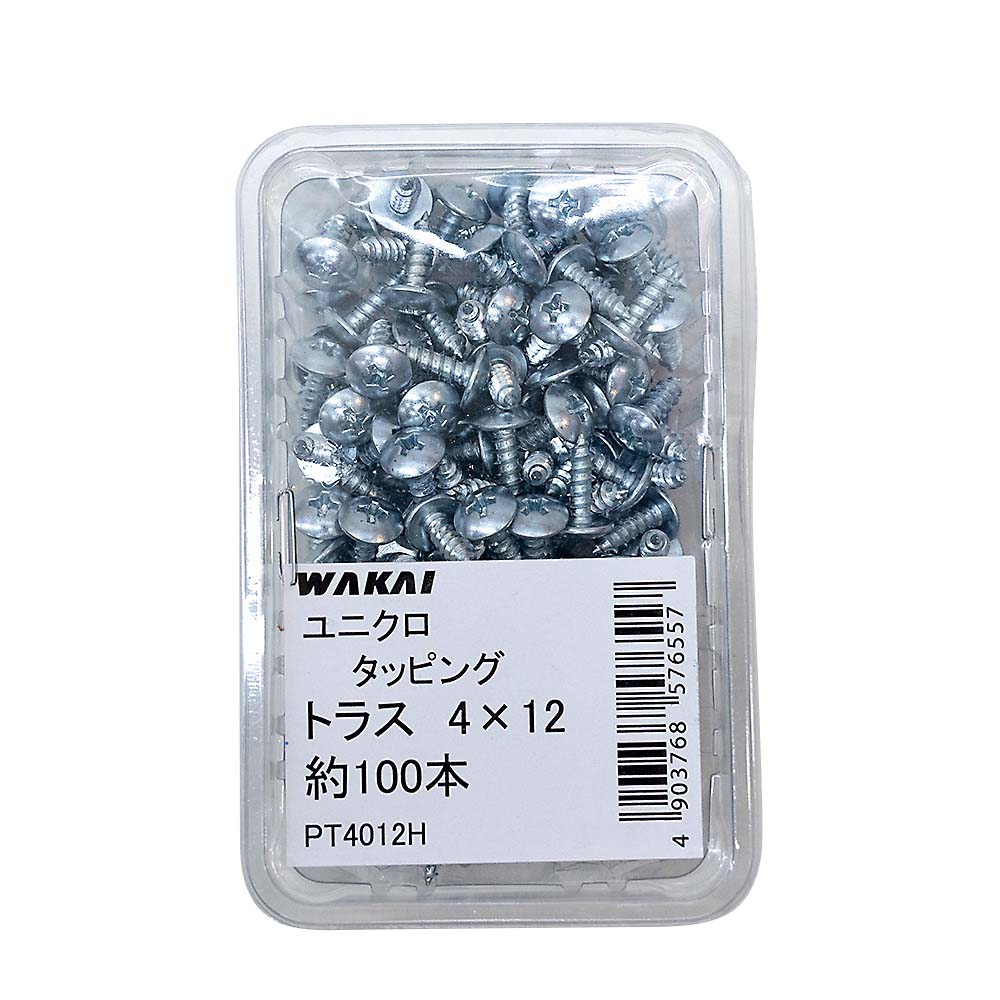 ユニクロ　トラスタッピング　４ｘ１２ｍｍ　１００本