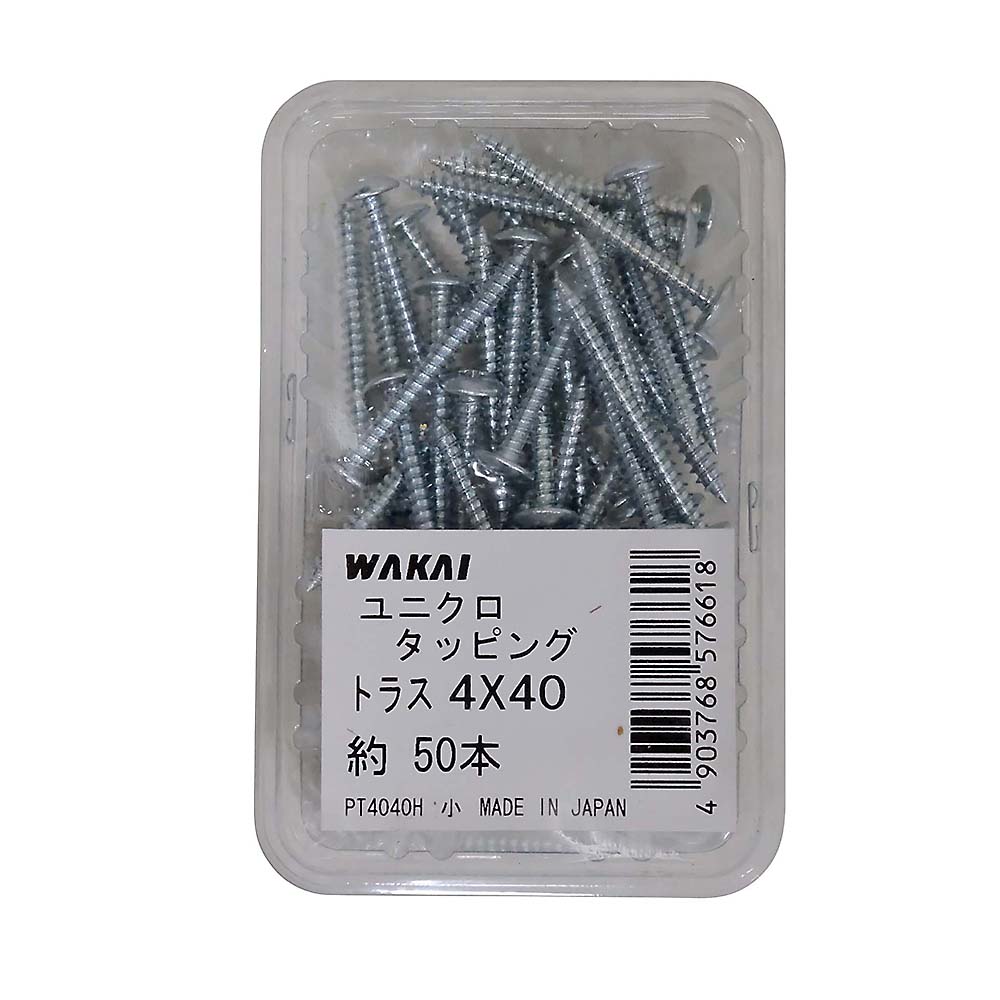 ユニクロ トラスタッピング　4x40mm 50本