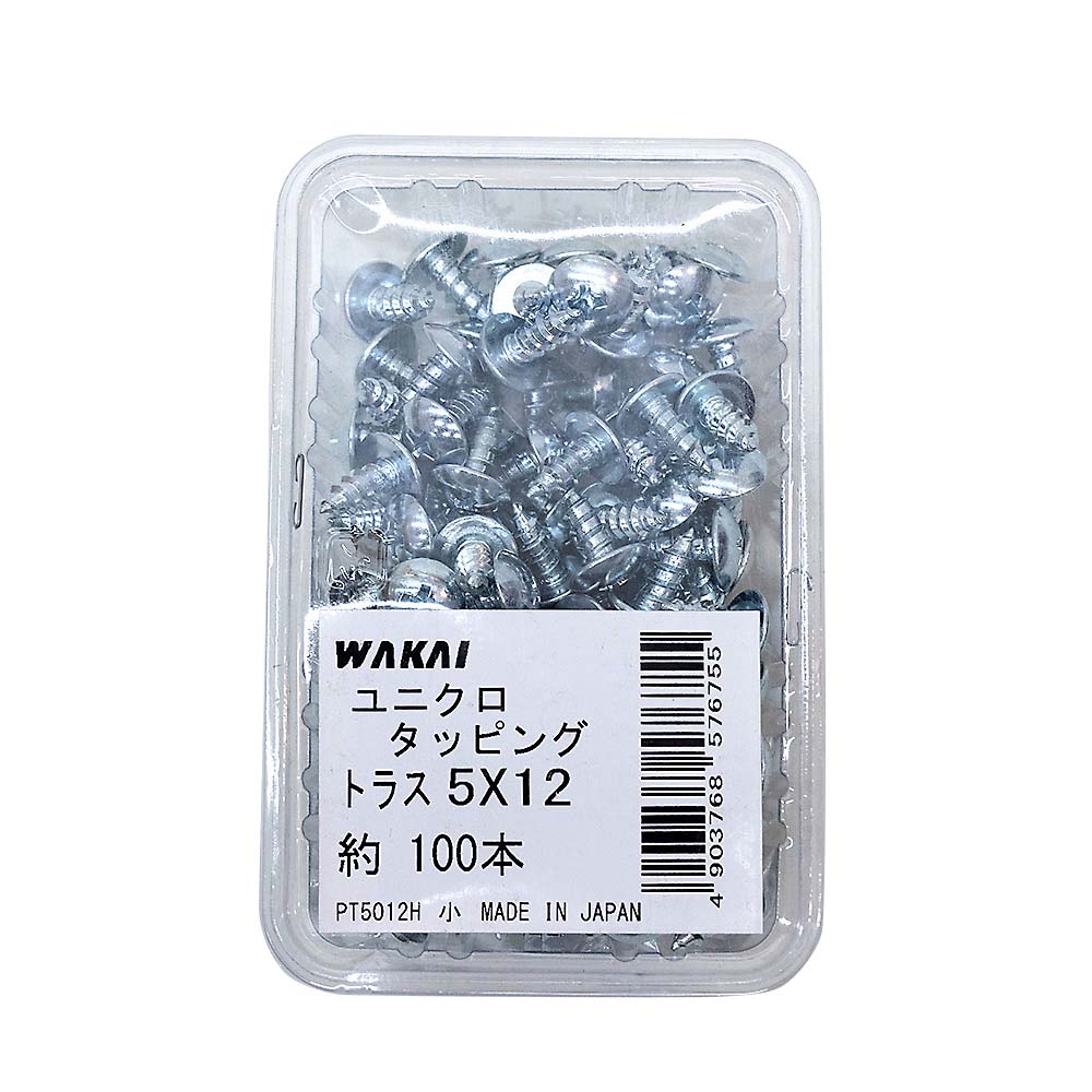ユニクロ　トラスタッピング　＋　５ｘ１２ｍｍ　１００本