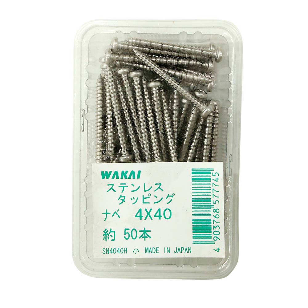 ステンレスなべタッピング　4x40mm 50本