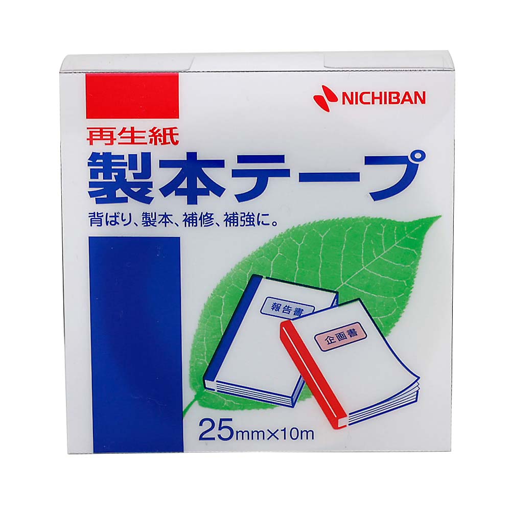 ニチハン　製本テ－プ２５Ｘ１０　シロ　ＢＫ－２５５