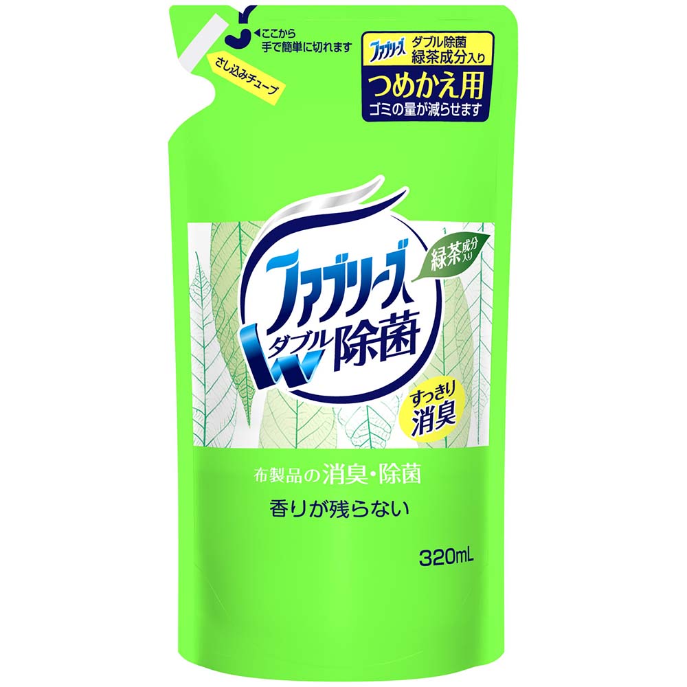 緑茶成分入 ファブリーズ 替 320ml　詰替 320ml