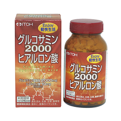 グルコサミン2000ヒアルロン酸　360粒