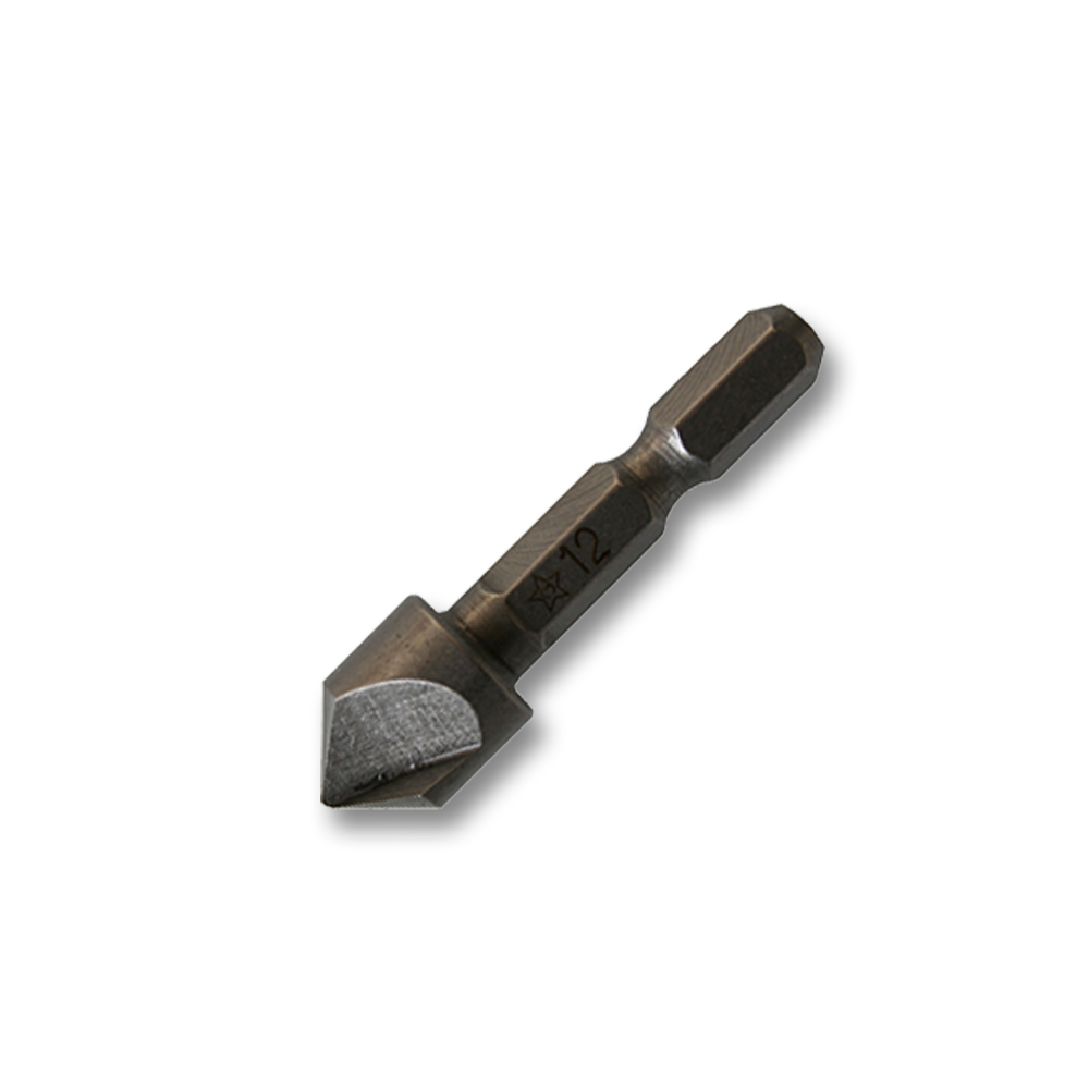 ハイス六角軸面取りカッタ　12mm