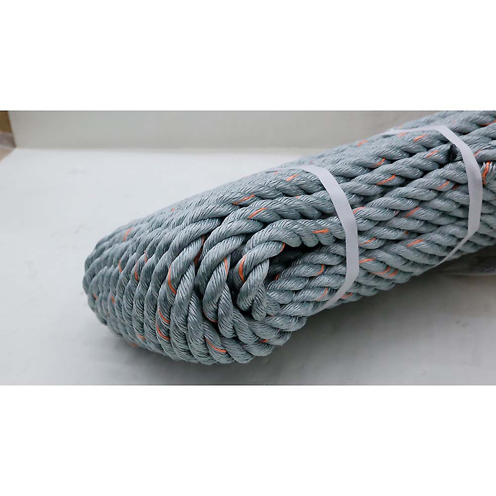 PPトラックロープ グレー　12MM×30M