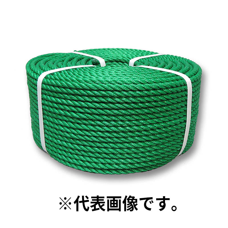ＨＺロープ　グリーン　３ｍｍｘ４００ｍ巻