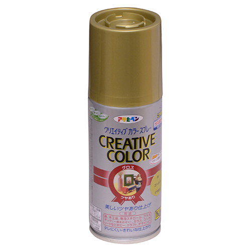 クリエイティブカラースプレー１００ml　９１ゴールド