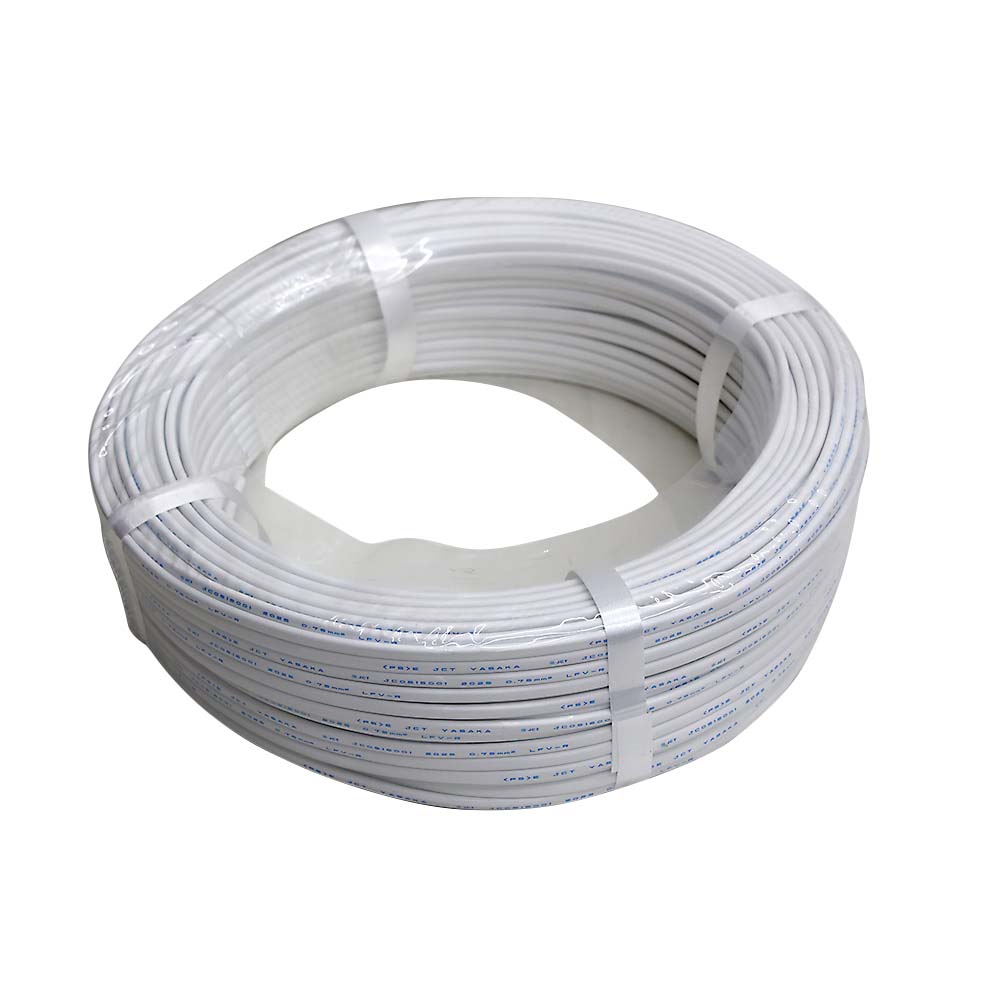 アース線KIV 1.25SQ 3m 緑地に黄ストレートライン | ジョイフル本田