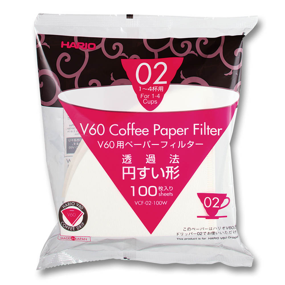 V60用フィルター 酸素漂白 02袋 100枚