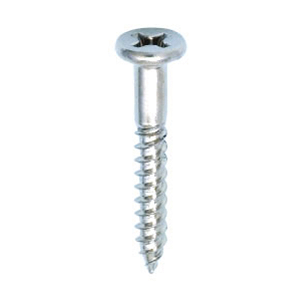 超低頭木ねじ　ニッケル　３．１×１６ｍｍ（２０本入）