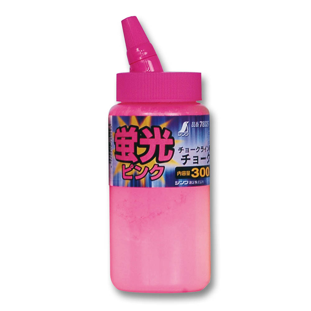 チョーク チョークライン用蛍光ピンク