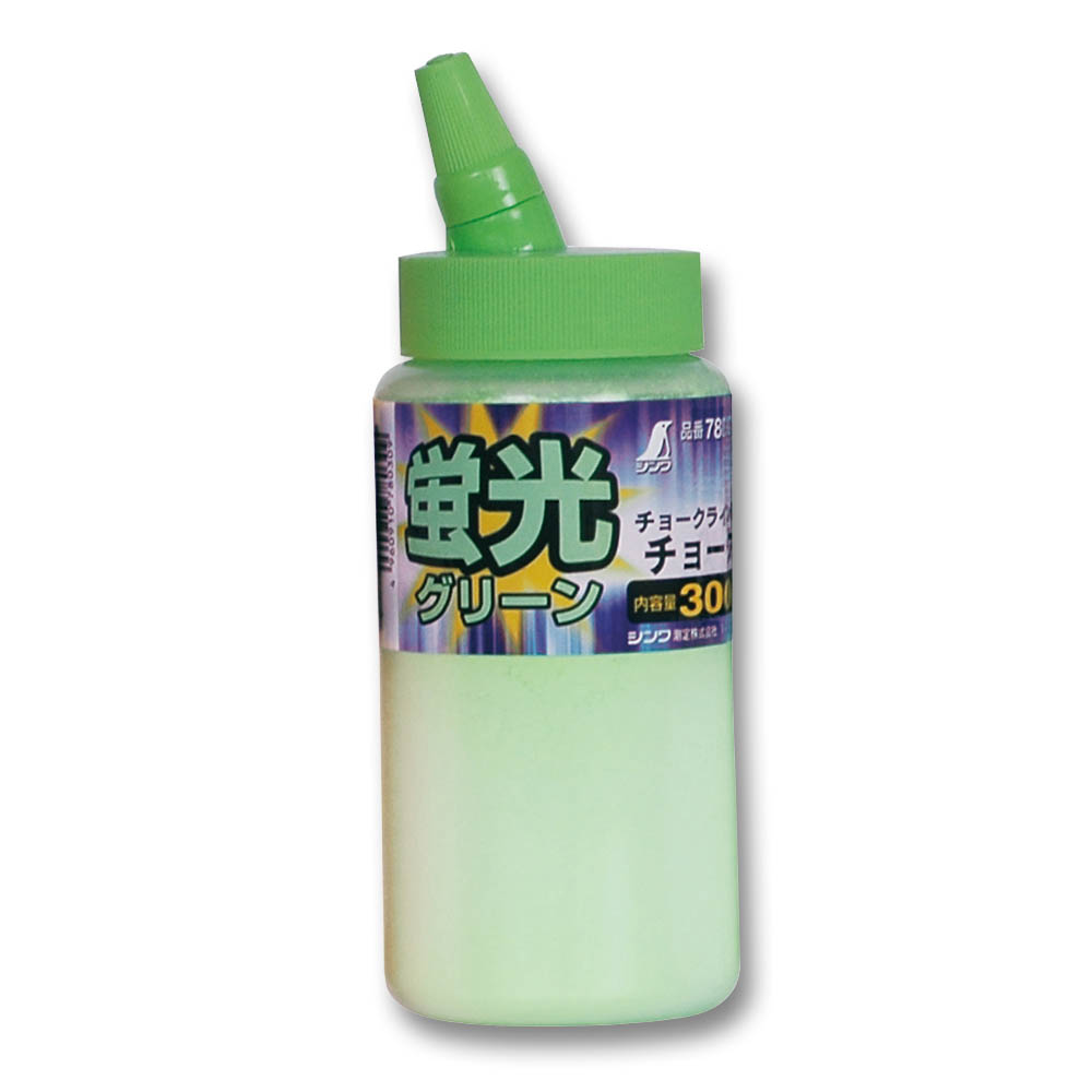 チョーク チョークライン用蛍光グリーン