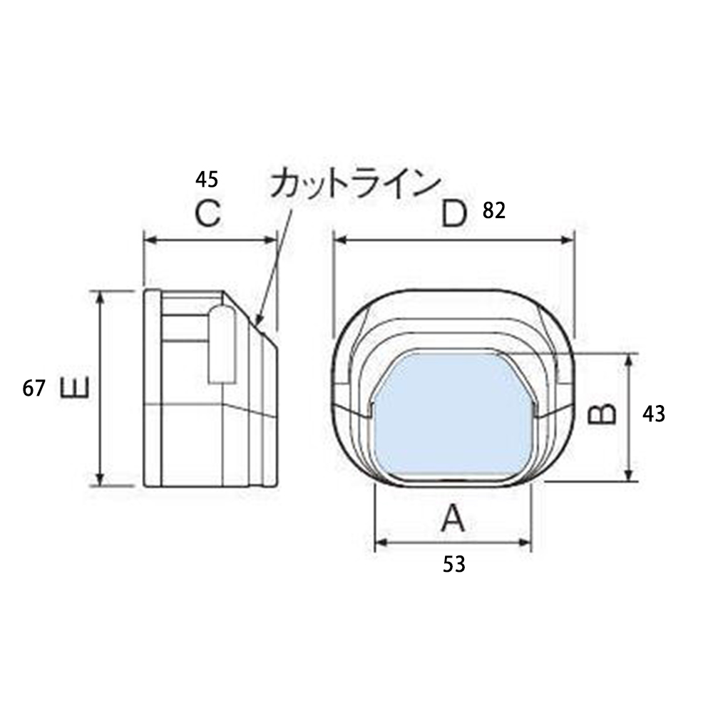 SD端末カバー　SE-77-I