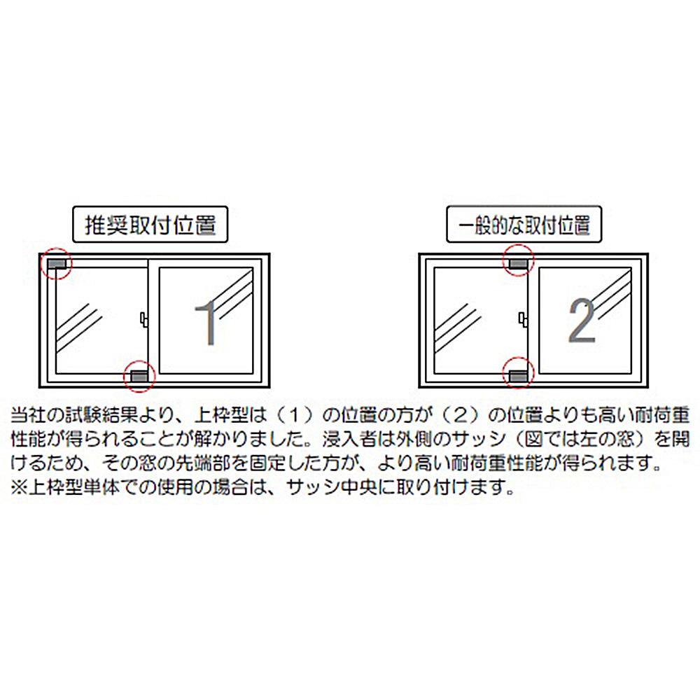 標準型とじまり君　シルバー　上下安全セット