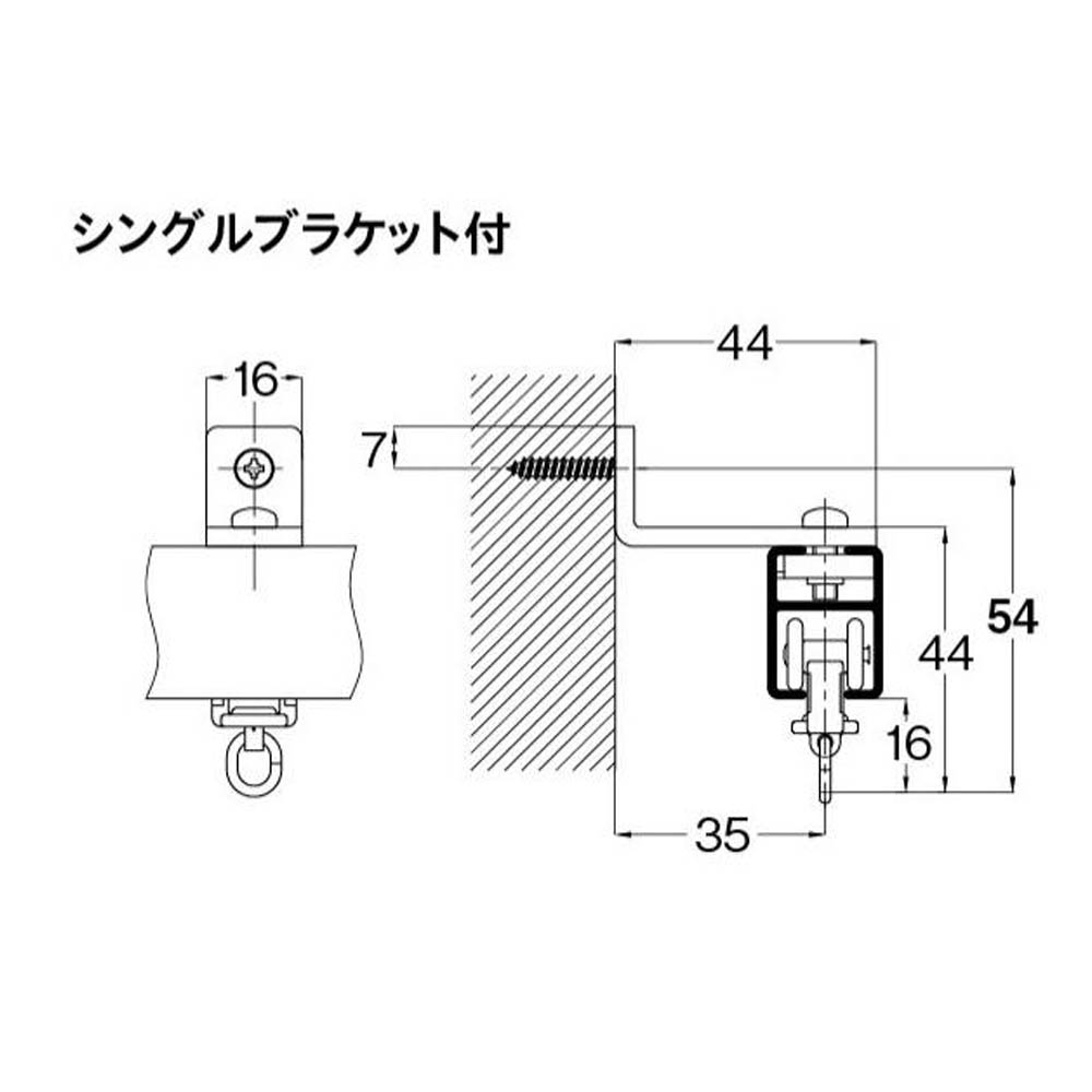 ニューリブ Sブラケット　ニューリブシングル
