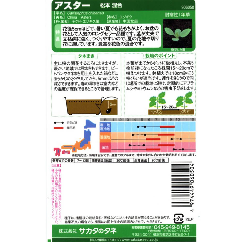 アスター_松本 混合　春秋兼用